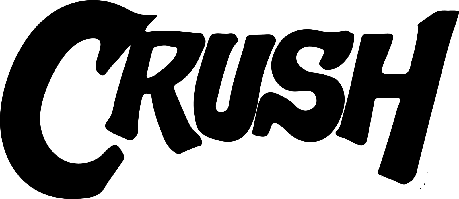 CRUSH - Album Wordmark