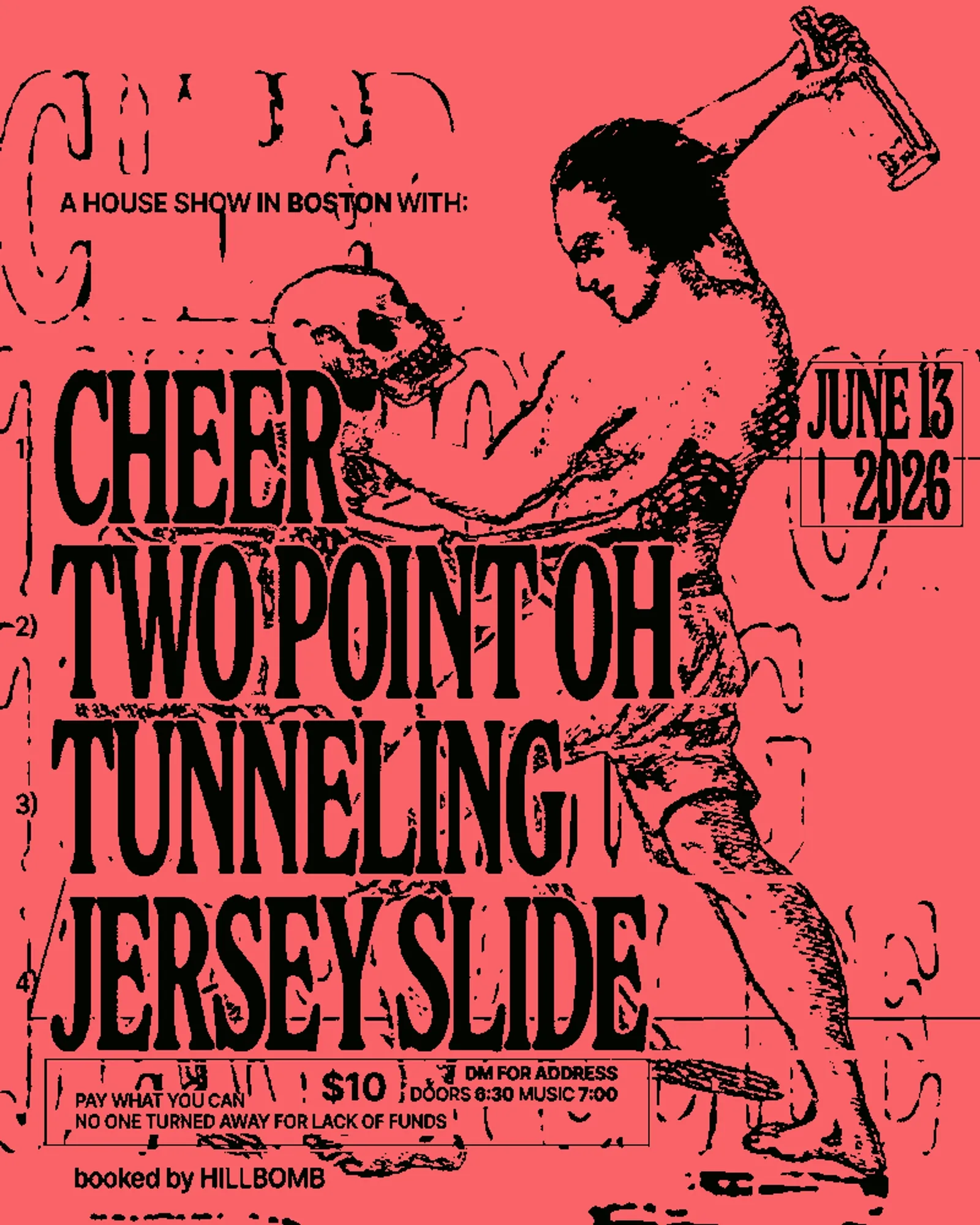 Two Point Oh - Cheer Flyer (Red)