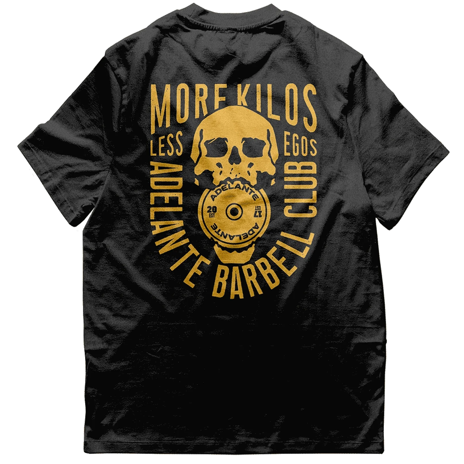 Adelante Barbell Club More Kilos Tee