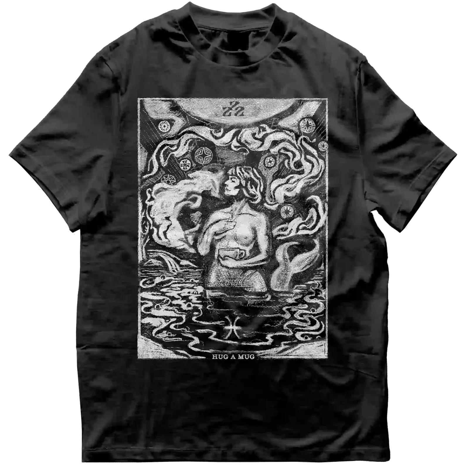 Hug a Mug - Tarot Pisces Tee