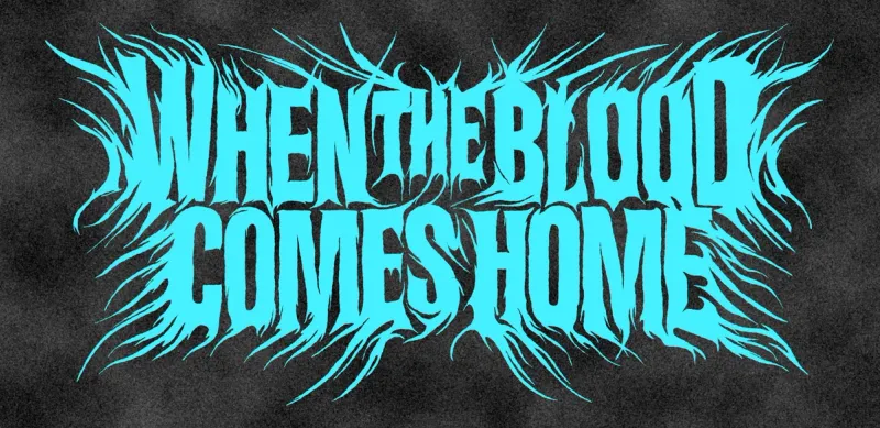 BalloonShop Blood Comes Home Tee - Alternate Lockup